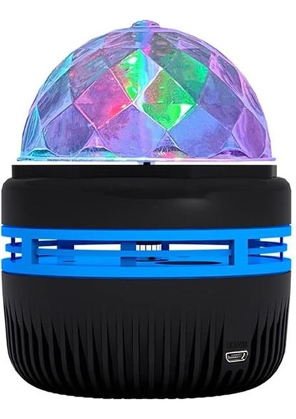 YQX-6888 Mini Usb'li 3 Watt Şarjlı Sihirli Rgb LED Disko Topu