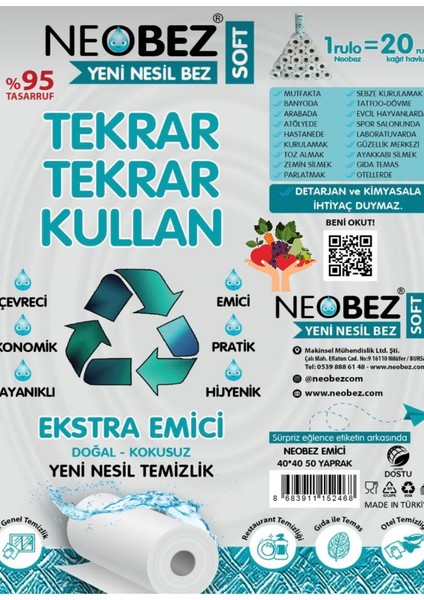 Meyve-Sebze-Gıda için Emici Yeni Nesil Bez 40CM*40CM 50 Yaprak 4 Lü Paket fiyatları