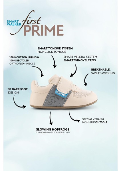Smart Walker First Prime Barefoot Ilk Adım Bebek Ayakkabı fırsatları
