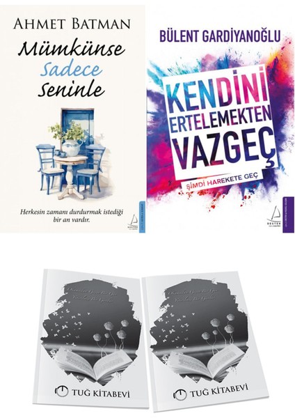 Mümkünse Sadece Seninle ve Kendini Ertelemekten Vazgeç + Hediyeli