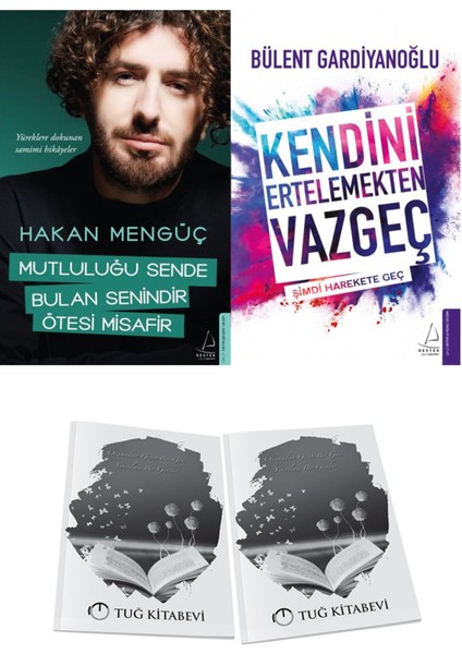 Mutluluğu Sende Bulan Senindir, Ötesi Misafir ve Kendini Ertelemekten Vazgeç + Hediyeli