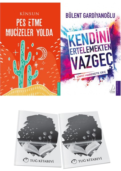 Pes Etme Mucizeler Yolda ve Kendini Ertelemekten Vazgeç + Hediyeli