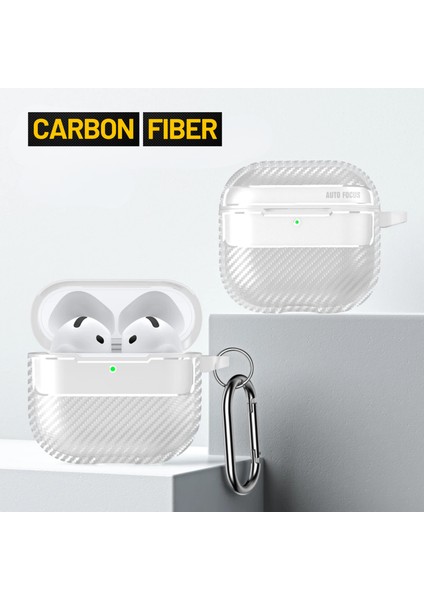 4. Nesil Uyumlu Karbon Fiber Hybrid Polymer Technology Premium Kulaklık Kılıfı
