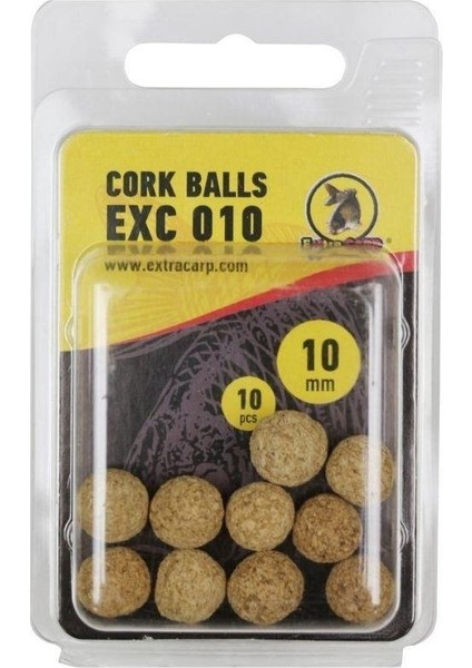 Cork Balls Exc 10MM Pop Up Yem