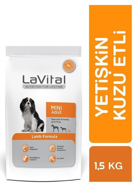 Kuzulu Küçük Irk Yetişkin Köpek Maması 1,5 kg fiyatları