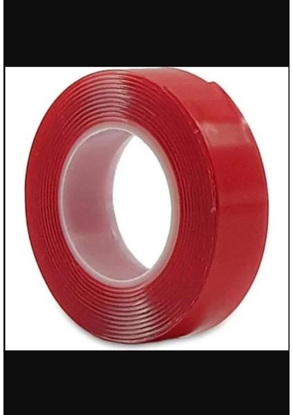 Çift Taraflı Akrilik Yapışkanlı Vhb Silikonize Köpük Montaj Bant 16MM x 183CM 5 Adet fırsatları