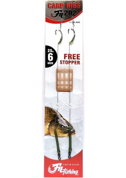 Carp Rigs 202 2li Hazır Takım No:2