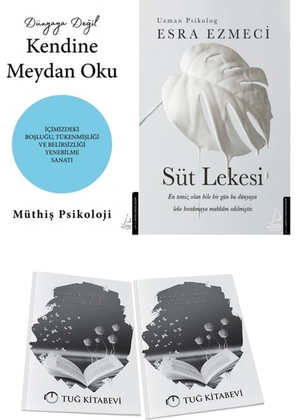 Dünyaya Değil Kendine Meydan Oku ve Süt Lekesi + Hediyeli