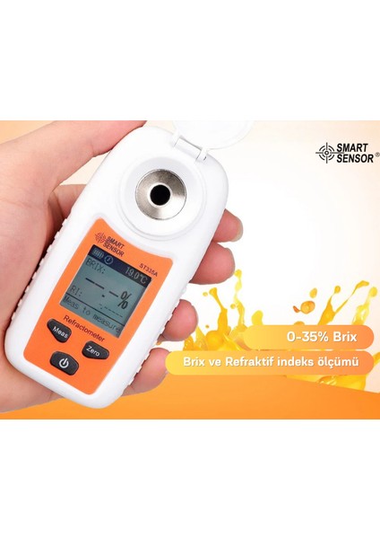 ST335A Dijital Refraktometre 0-35 Brix fırsatları