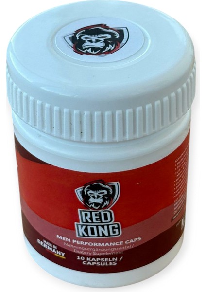 Red Kong For Men Erkeklere Özel Destekleyici Ürün 10 Capsules fırsatları
