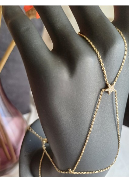 El Üstü Yıldız Gold Renk Şahmeran