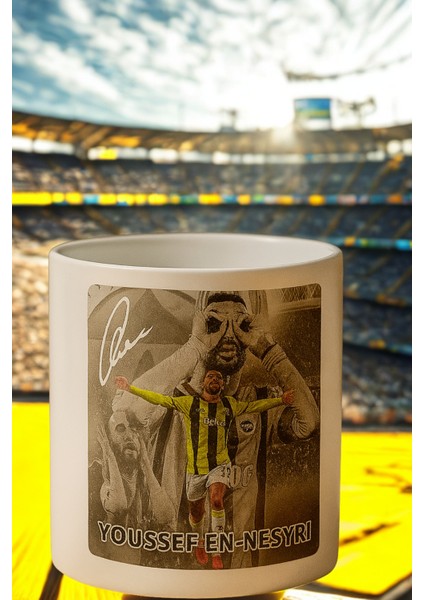 Youssef Fenerbahçe Baskılı Kahve Porselen Kupa Bardak indirimleri