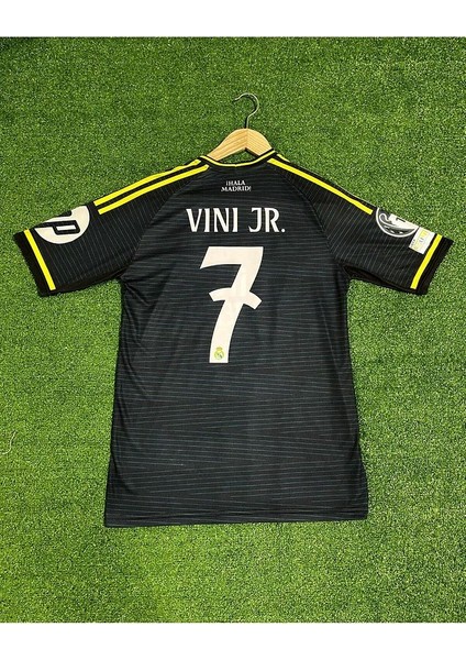Real Madrid 2025/26 Sezonu Vini Jr Deplasman Forması (Gri)