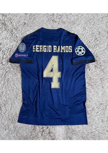 R.e.a.l M.a.d.r.i.d 2019/20 Sezonu Sergio Ramos Nostalji Forması (Lacivert) modelleri