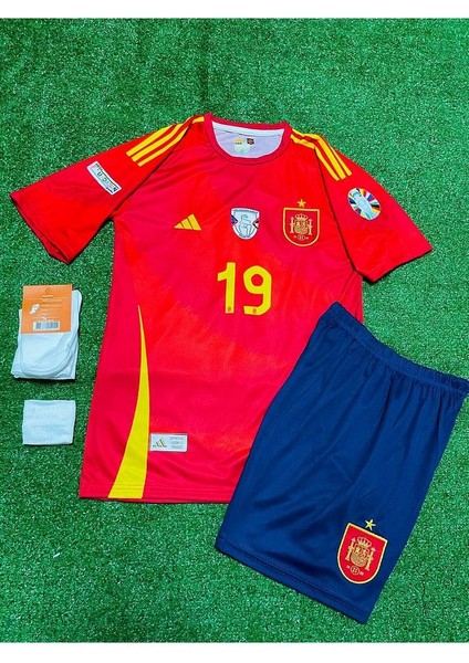 Ispanya Euro 2024 Finali Lamine Yamal Çocuk Forması 4'lü Set fırsatları