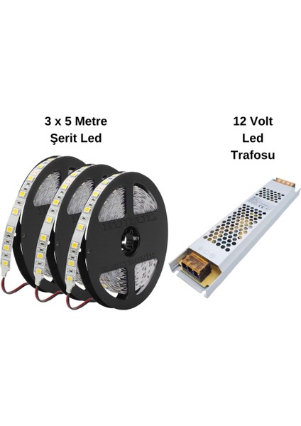 15 Metre Gün Işığı LED Işık Gizli Tavan Işık Bandı Aydınlatma Ev Oda Salon Tv Ünite Mutfak SB-6555 fiyatları