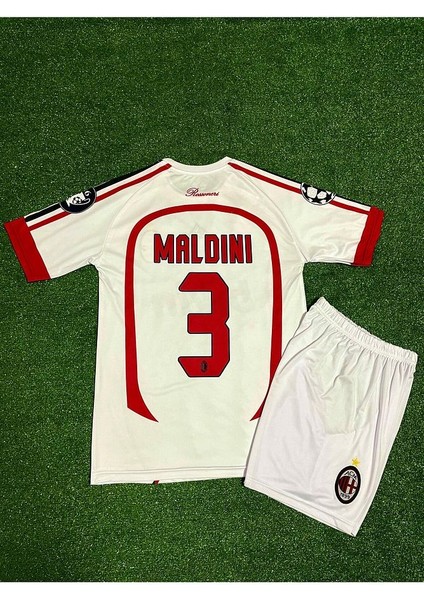 Milan 2007 Maldini Çocuk Forması (Beyaz)