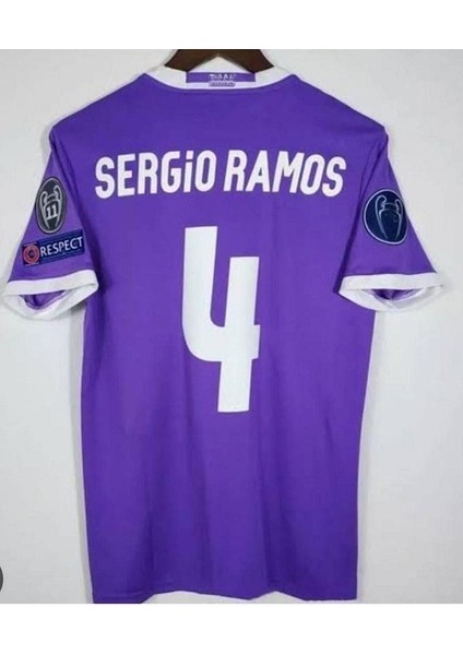 2017 Cardiff Şampiyonlar Ligi Sergio Ramos Forması (Kısa Kol) fiyatları