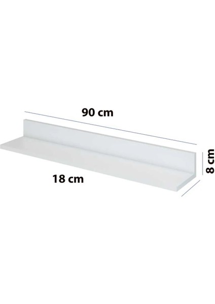 Petek Üstü Raf Dresuar Kalorifer Peteği Rafı Kitaplık Duvar Rafı Beyaz 90 cm modelleri
