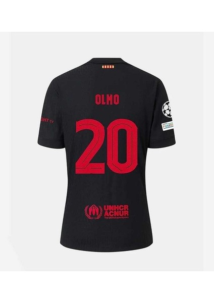 2024/25 Yeni Sezon Dani Olmo Deplasman Forması (Black Kit)