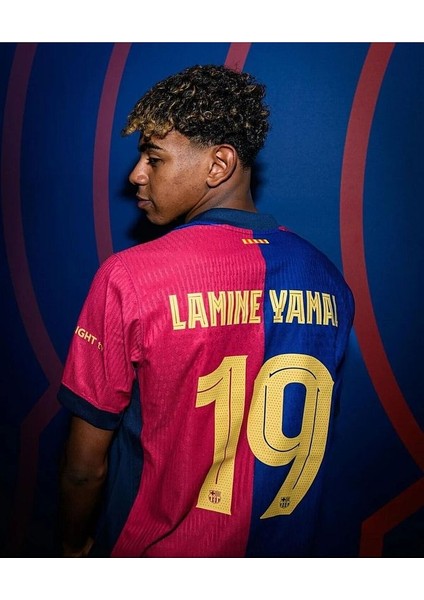 F.c B.a.r.c.e.l.o.n.a 2024/25 Yeni Sezon Lamine Yamal Iç Saha Forması fiyatları