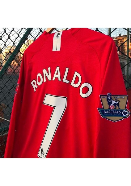 Manchester/united 2008 Moskova Şampiyonlar Ligi Finali Cristiano Ronaldo Forması (Red-Uzun Kol) fiyatları