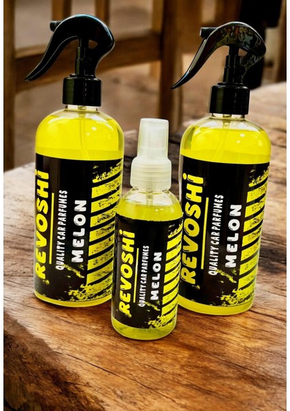 500ML Kavun + 500ML Kavun 150 ml Kavun Sprey Araç Koku Seti