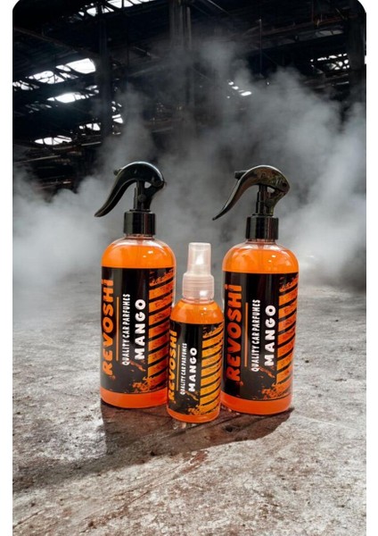 2 Adet 500ML Mango + 150 ml Mango Sprey Araç Koku Seti