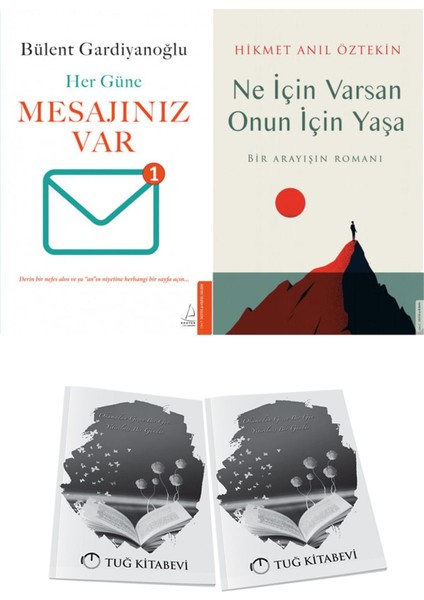 Mesajınız Var ve Ne Için Varsan Onun Için Yaşa + Hediyeli