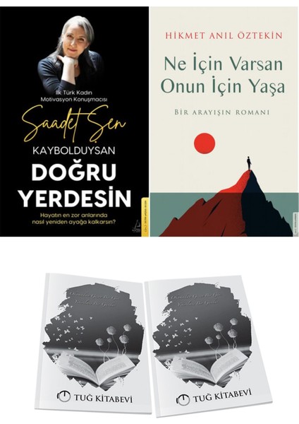 Kaybolduysan Doğru Yerdesin ve Ne Için Varsan Onun Için Yaşa + Hediyeli