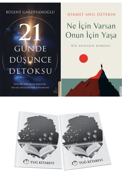 21 Günde Düşünce Detoksu ve Ne Için Varsan Onun Için Yaşa + Hediyeli