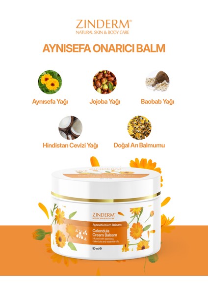 Çay Ağacı Yağı Kremi Balsamı ve Aynısefa Yağı Kremi Balsamı 90ML