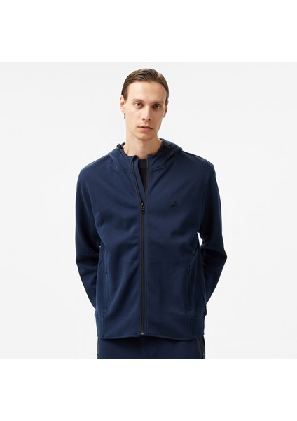 Erkek Lacivert Regular Fit Sweatshirt fırsatları