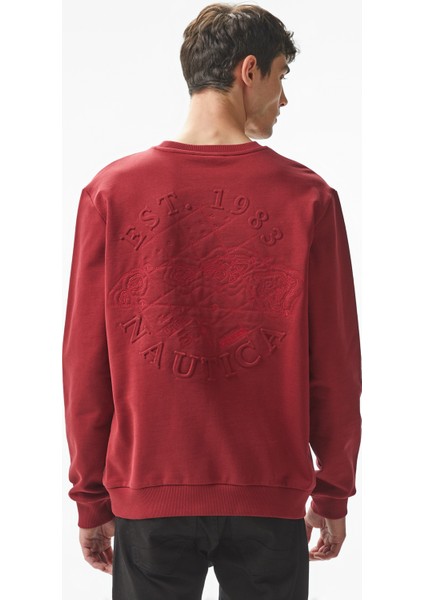 Erkek Bordo Regular Fit Sweatshirt fiyatları