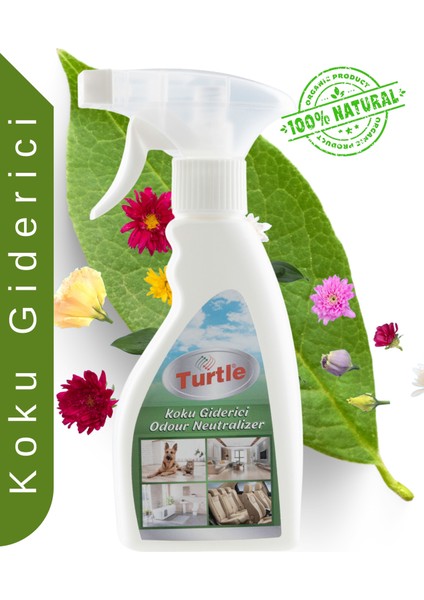 Turtle Koku Giderici ultra etkili Sprey 250 ml