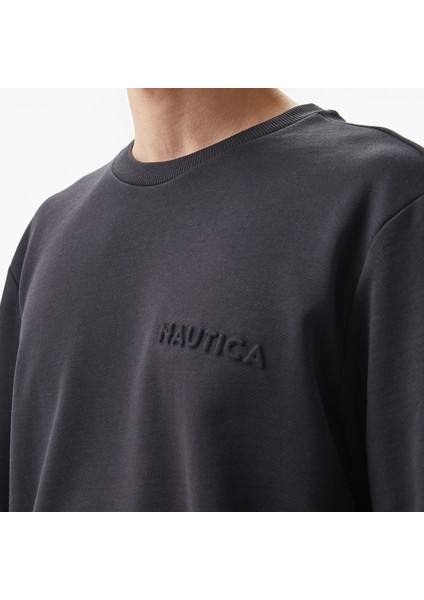 Erkek Siyah Regular Fit Sweatshirt indirimleri