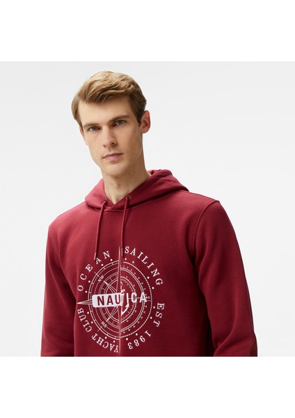 Erkek Bordo Regular Fit Sweatshirt fırsatları