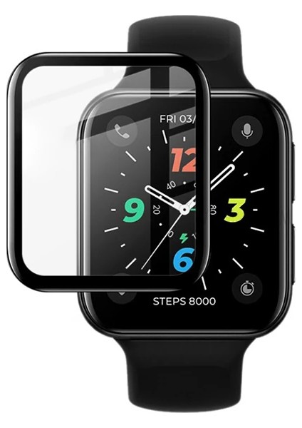 Oppo Watch 2 42MM 3D Full Kavisli Pmma Cam Ekran KORUYUCU-(1903) - ALVN5197-7385