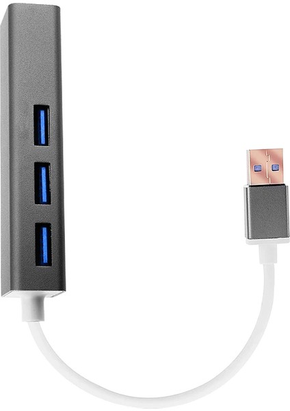 Gigabit USB 3 Port USB 3.0 Çoklayıcı ve Eternet ADEPTÖRÜ-(1903) - ALVN7288-2784