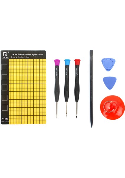 Jıafa JF-873 8 Parça Cep Telefonu Açma Tamir SETI-(1903) - ALVN2066-8246