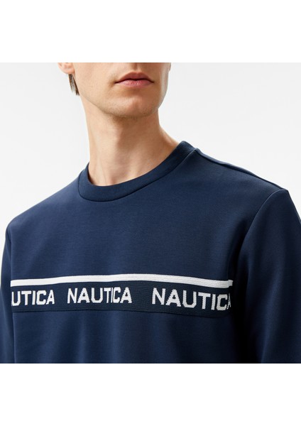 Erkek Lacivert Regular Fit Sweatshirt indirimleri