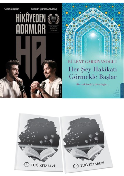 Hikâyeden Adamlar ve Her Şey Hakikati Görmekle Başlar + Hediyeli