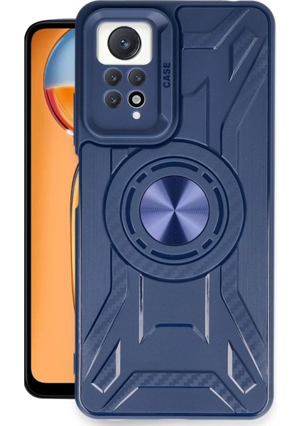 Xiaomi Redmi Note 12 Pro 4g Kılıf Lincoln Silikon - Lacivert - ALVN8991-9463