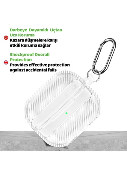 Samsung Galaxy Buds3 ve Buds3 Pro Uyumlu Karbon Fiber Hybrid Polymer Technology Kulaklık Kılıfı modelleri