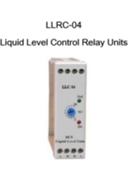 Sıvı Seviye Kontrol Rölesi , Tek Seviyeli Seviye Kontrol Rölesi Dcs-Llrc-01