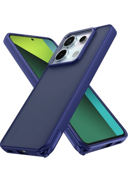 Xiaomi Redmi Note 13 Pro 5g Kılıf Elegant Kapak - Lacivert - ALVN9751-8054