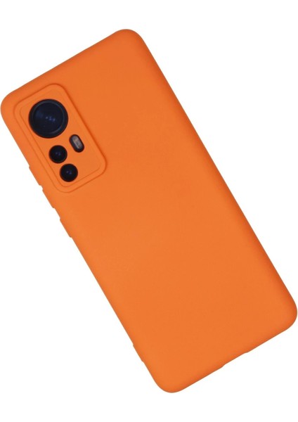 Xiaomi Mi 12 Kılıf Nano Içi Kadife Silikon - Turuncu - ALVN3116-4176 fiyatları