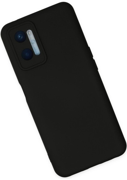 Oppo A96 Kılıf Nano Içi Kadife Silikon - Siyah - ALVN5069-3035 fiyatları