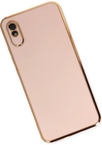 Xiaomi Redmi 9A Kılıf Volet Silikon - Pembe - ALVN8874-1977 fiyatları