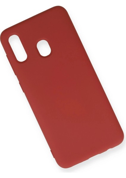 Samsung Galaxy A20 Kılıf Nano Içi Kadife Silikon - Kırmızı - ALVN1677-9668 fiyatları